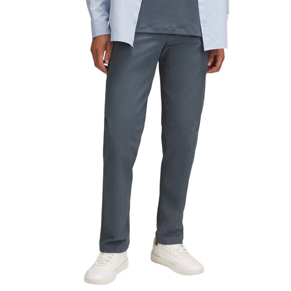 Lululemon ABC Classic-Fit 5 Pocket Pants Size 29 Oil Grey Mens Activewear